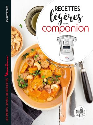 cover image of Companion recettes légères